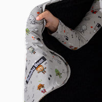 Little Monsters Bamboo Sherpa Blanket