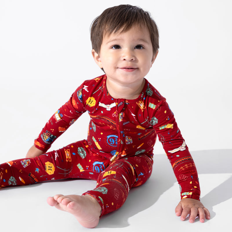 Hogwarts Express Bamboo Convertible Footie