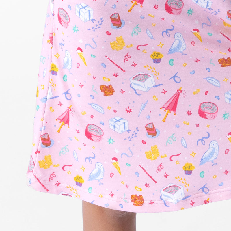 Happee Birthdae Harry Bamboo Girls' Short Sleeve Dress