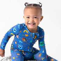 House Pride Bamboo Convertible Footie