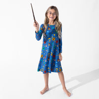 House Pride Bamboo Girls' Long Sleeve Dress