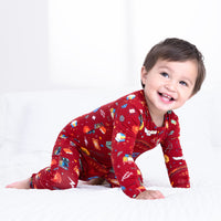 Hogwarts Express Bamboo Convertible Footie