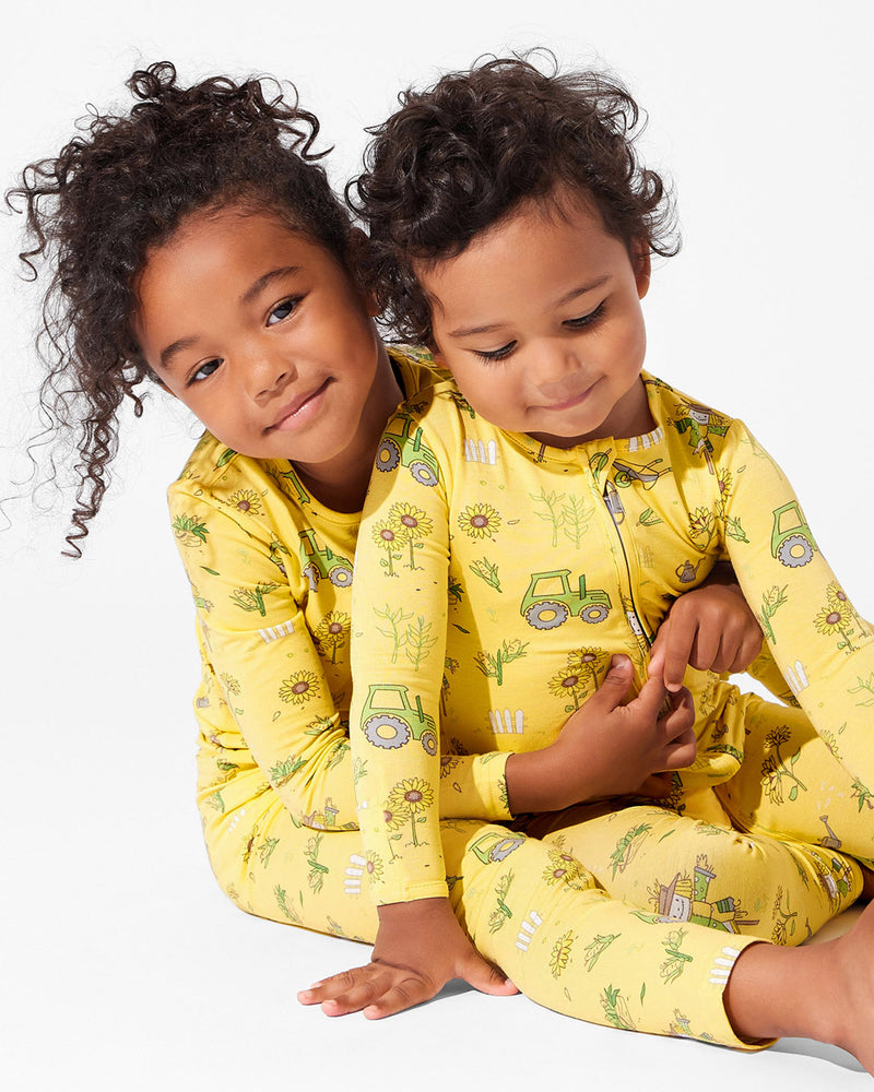 Autumn Harvest Bamboo Convertible Footie