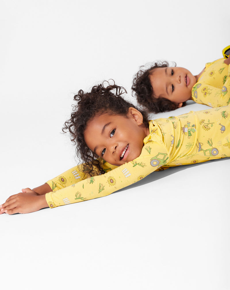 Autumn Harvest Bamboo Kids Pajamas