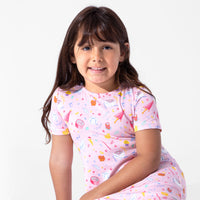 Happee Birthdae Harry Bamboo Girls' Short Sleeve Dress