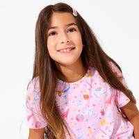 Happee Birthdae Harry Bamboo Girls' Short Sleeve Dress