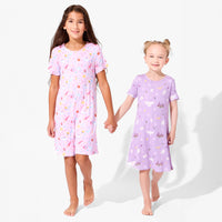 Happee Birthdae Harry Bamboo Girls' Short Sleeve Dress