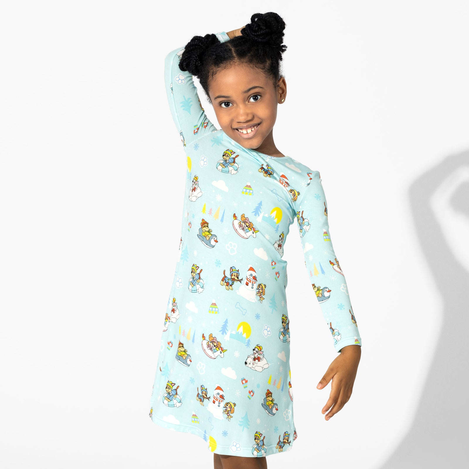 Bellabu Bear PAW Patrol Winter Bamboo Dress 7/8 Bellabu Bear PAW Patrol Winter Bamboo Dress 7/8
