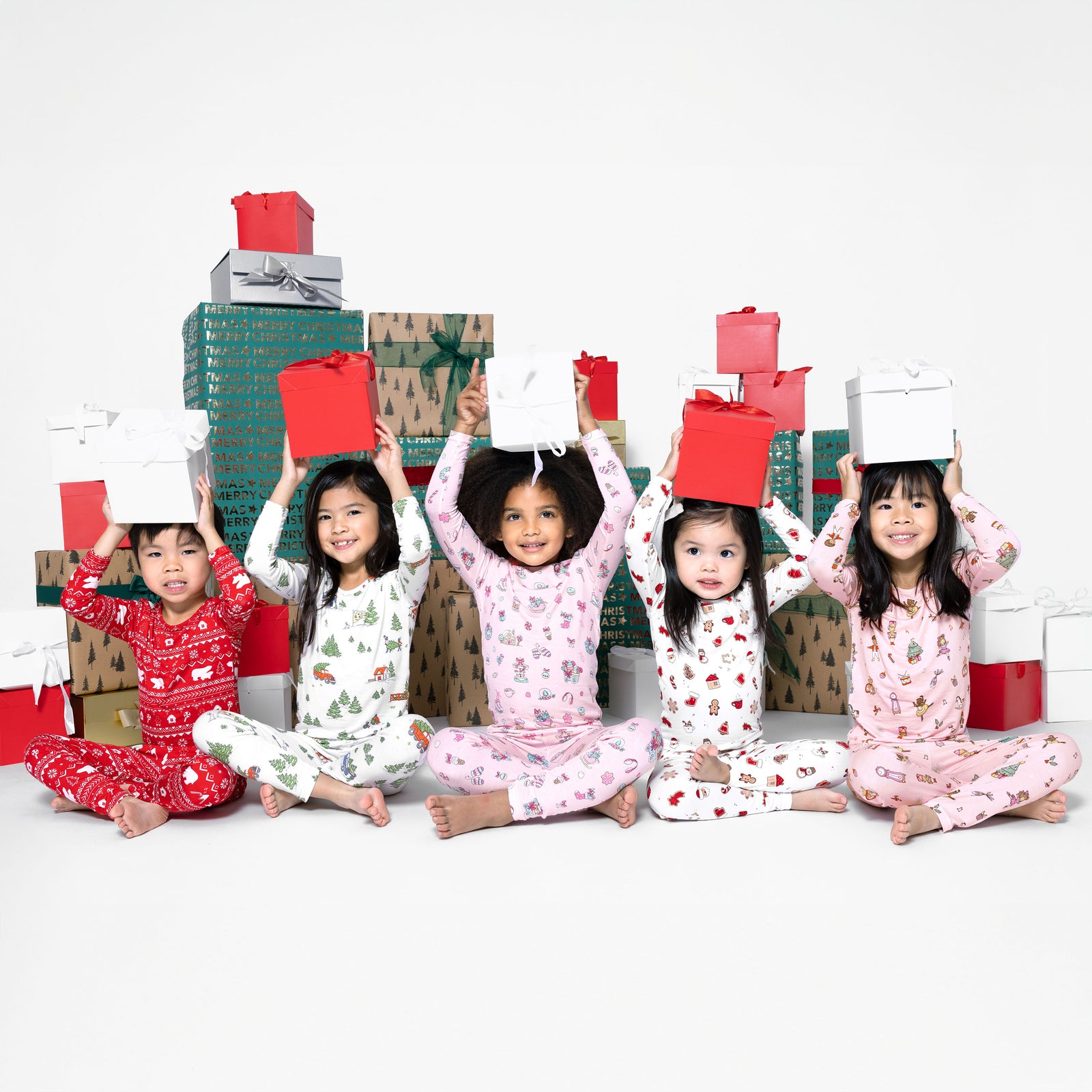 Candy Cane Lane Bamboo Kids Pajamas