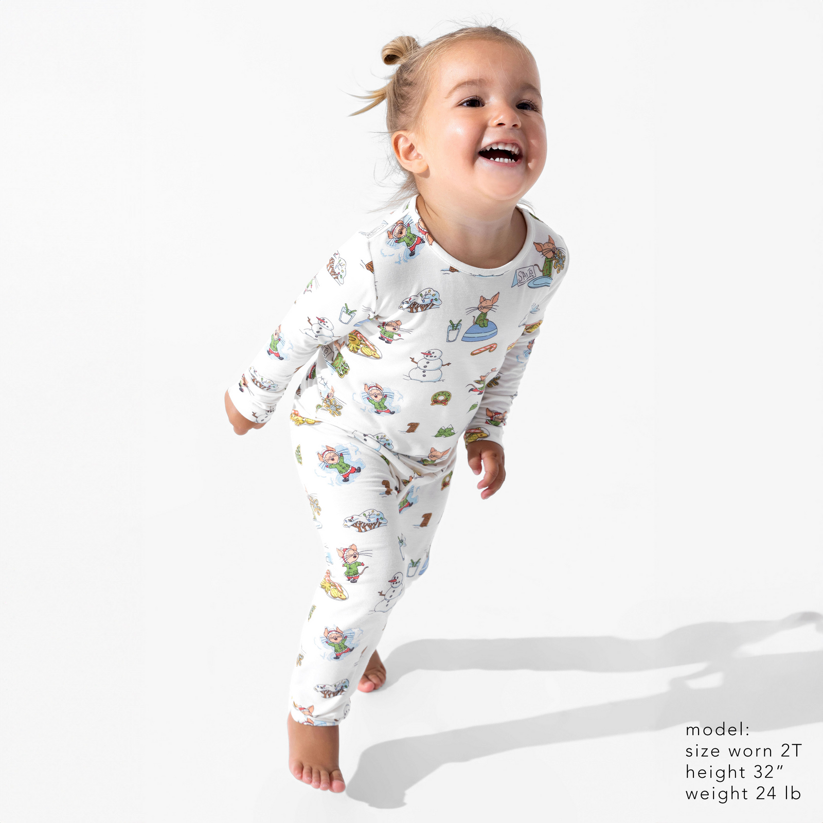 If You Give A Mouse A Cookie Christmas Bamboo Kids Pajamas