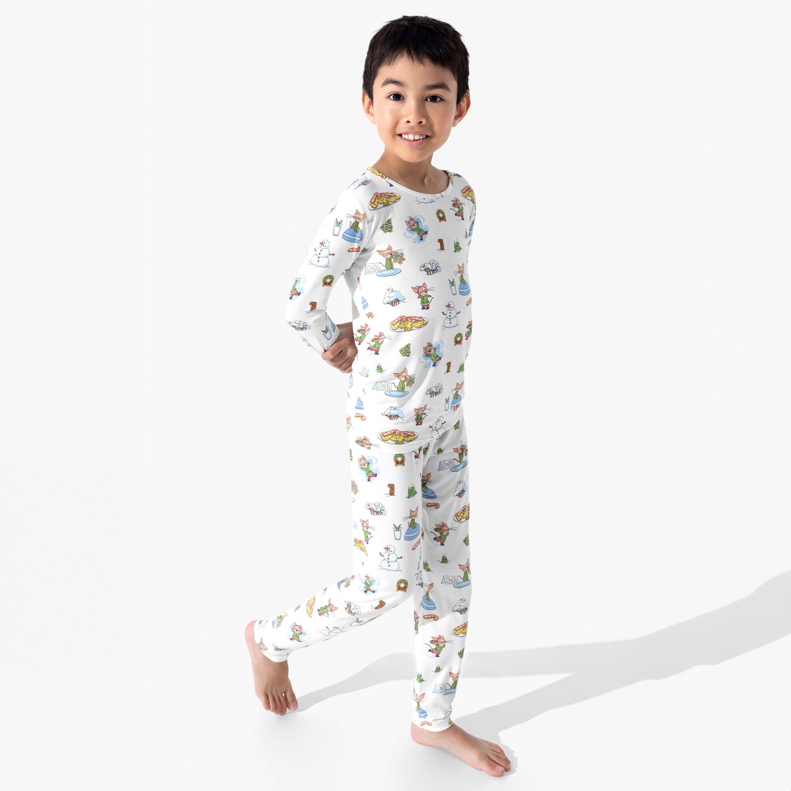 If You Give A Mouse A Cookie Christmas Bamboo Kids Pajamas