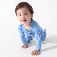 Baby Shark Surf Bamboo Convertible Footie