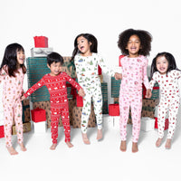 Candy Cane Lane Bamboo Kids Pajamas