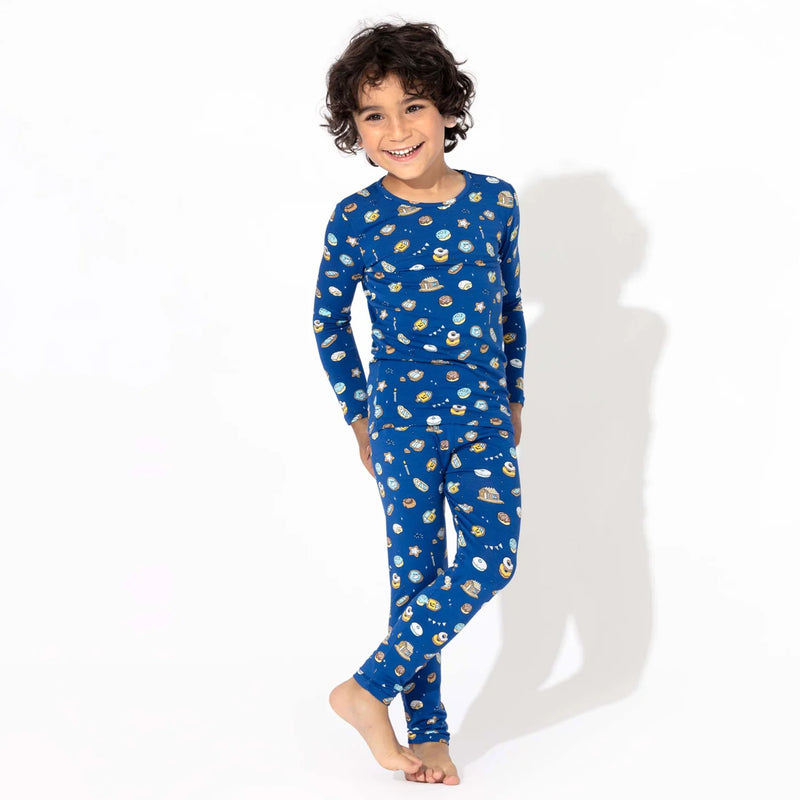 Hanukkah Cookies Bamboo Kids Pajamas