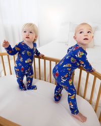 Space Jam Bamboo Convertible Footie