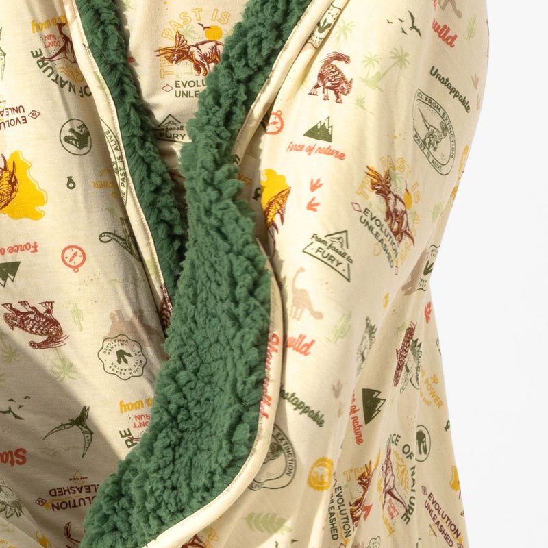 Jurassic Park: Origins Bamboo Sherpa Blanket