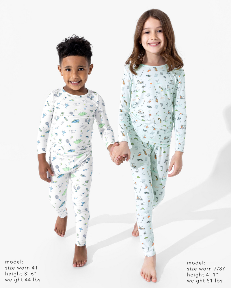 Golf Bamboo Kids Pajamas