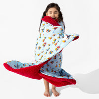 Merry Minions Holiday Bamboo Sherpa Blanket