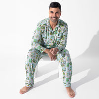 Minecraft Overworld Dreams Bamboo Men's Pajama Set