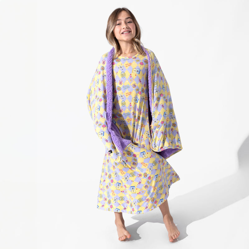 Clueless As If! Bamboo Sherpa Blanket