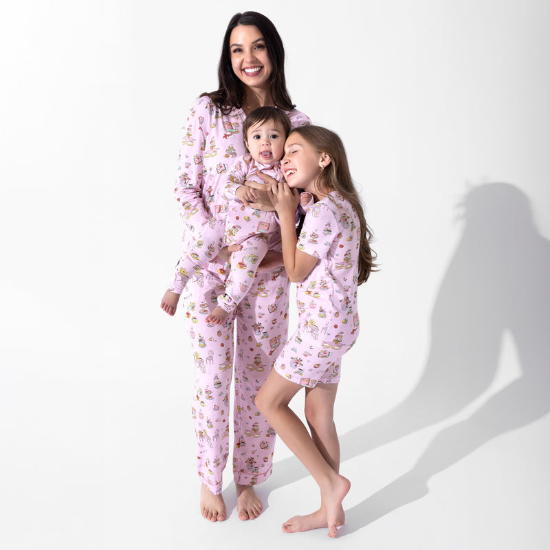 Tea Party Bamboo Women's Pajama Set
