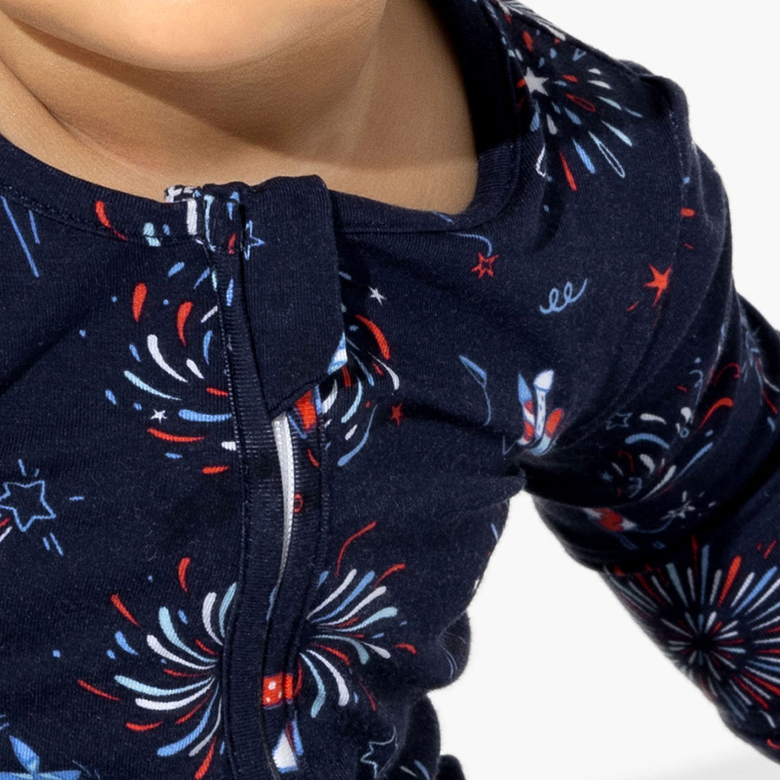 Fireworks Bamboo Convertible Footie