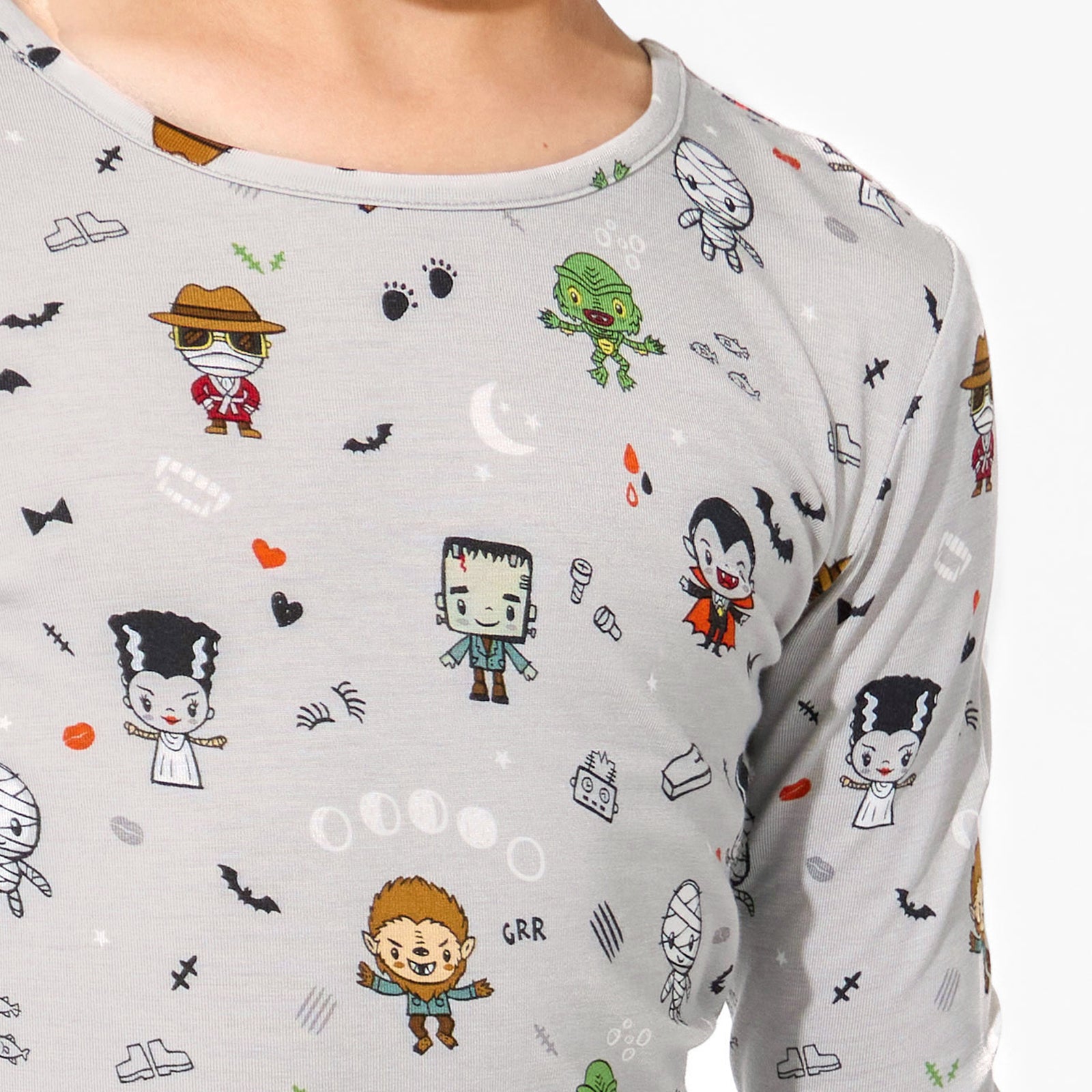 Little Monsters Bamboo Kids Pajamas