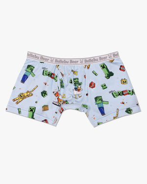 Minecraft: Chicken Jockey Bamboo Boys' Boxer Brief 3-Pack