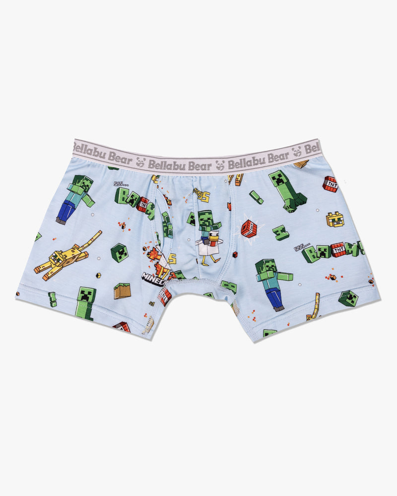Minecraft: Chicken Jockey Bamboo Boys' Boxer Brief 3-Pack