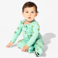 Rubber Ducky Bamboo Convertible Footie