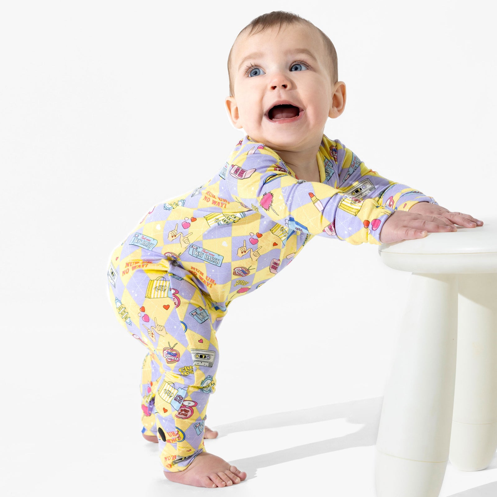 Clueless As If! Bamboo Convertible Footie