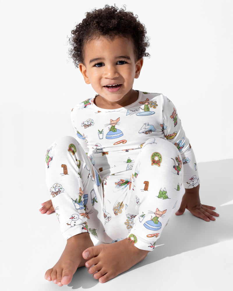 If You Give A Mouse A Cookie Christmas Bamboo Kids Pajamas
