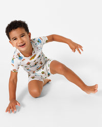 If You Give a Mouse a Cookie Christmas Bamboo Kids Pajama Short Set