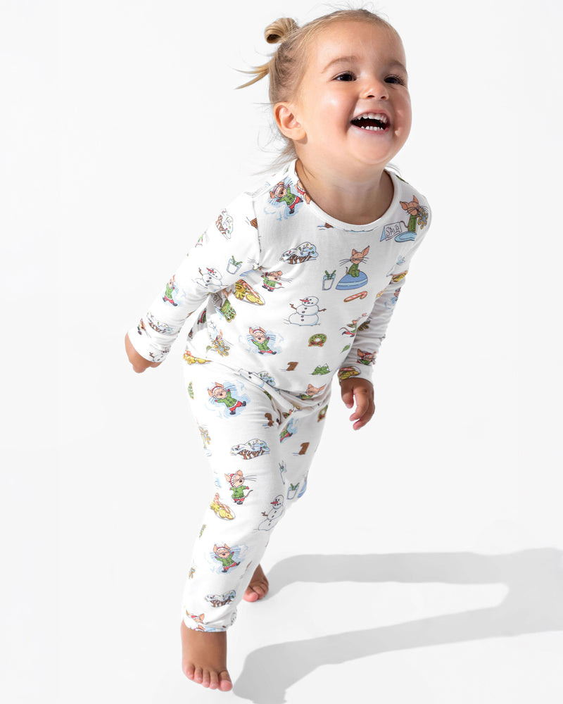 If You Give A Mouse A Cookie Christmas Bamboo Kids Pajamas