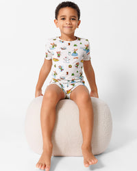 If You Give a Mouse a Cookie Christmas Bamboo Kids Pajama Short Set