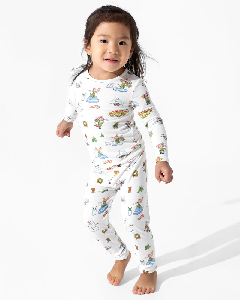 If You Give A Mouse A Cookie Christmas Bamboo Kids Pajamas