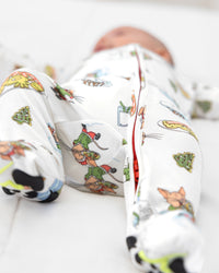If You Give A Mouse A Cookie Christmas Bamboo Convertible Footie