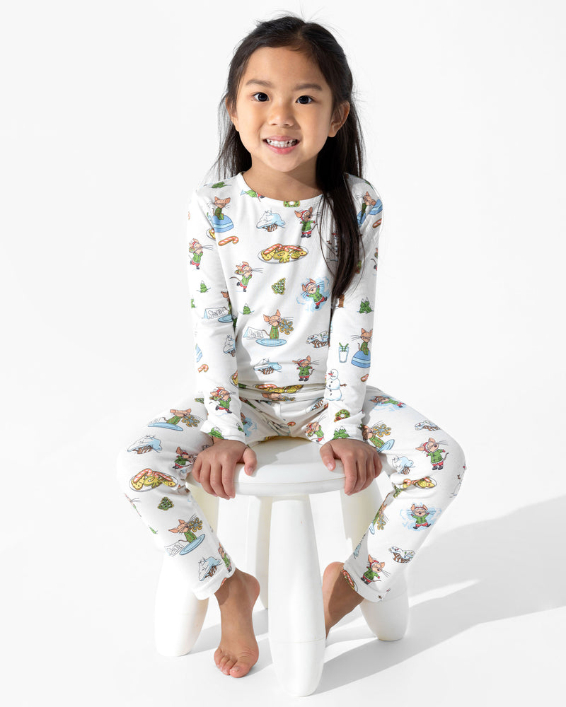 If You Give A Mouse A Cookie Christmas Bamboo Kids Pajamas