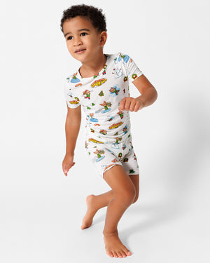 If You Give a Mouse a Cookie Christmas Bamboo Kids Pajama Short Set