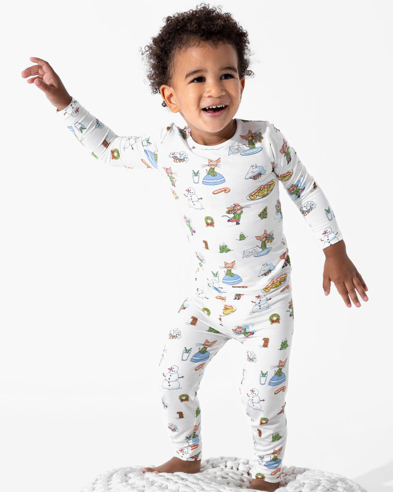 If You Give A Mouse A Cookie Christmas Bamboo Kids Pajamas