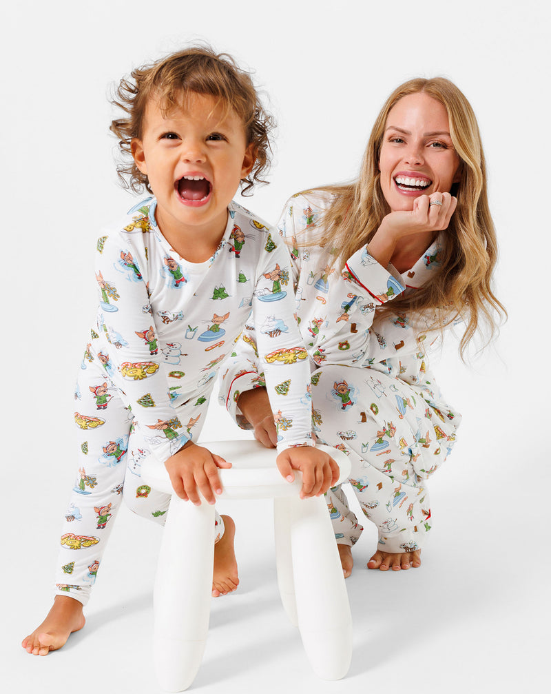 If You Give A Mouse A Cookie Christmas Bamboo Kids Pajamas