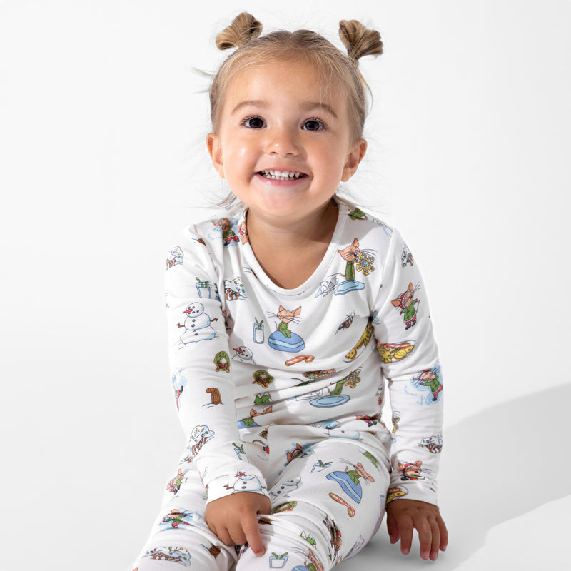 If You Give A Mouse A Cookie Christmas Bamboo Kids Pajamas