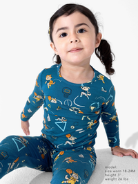 Basketball Pups Bamboo Kids Pajamas