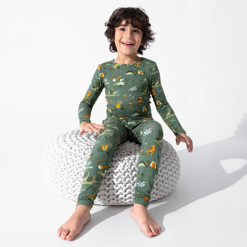Jurassic Park: Safari Bamboo Kids Pajamas