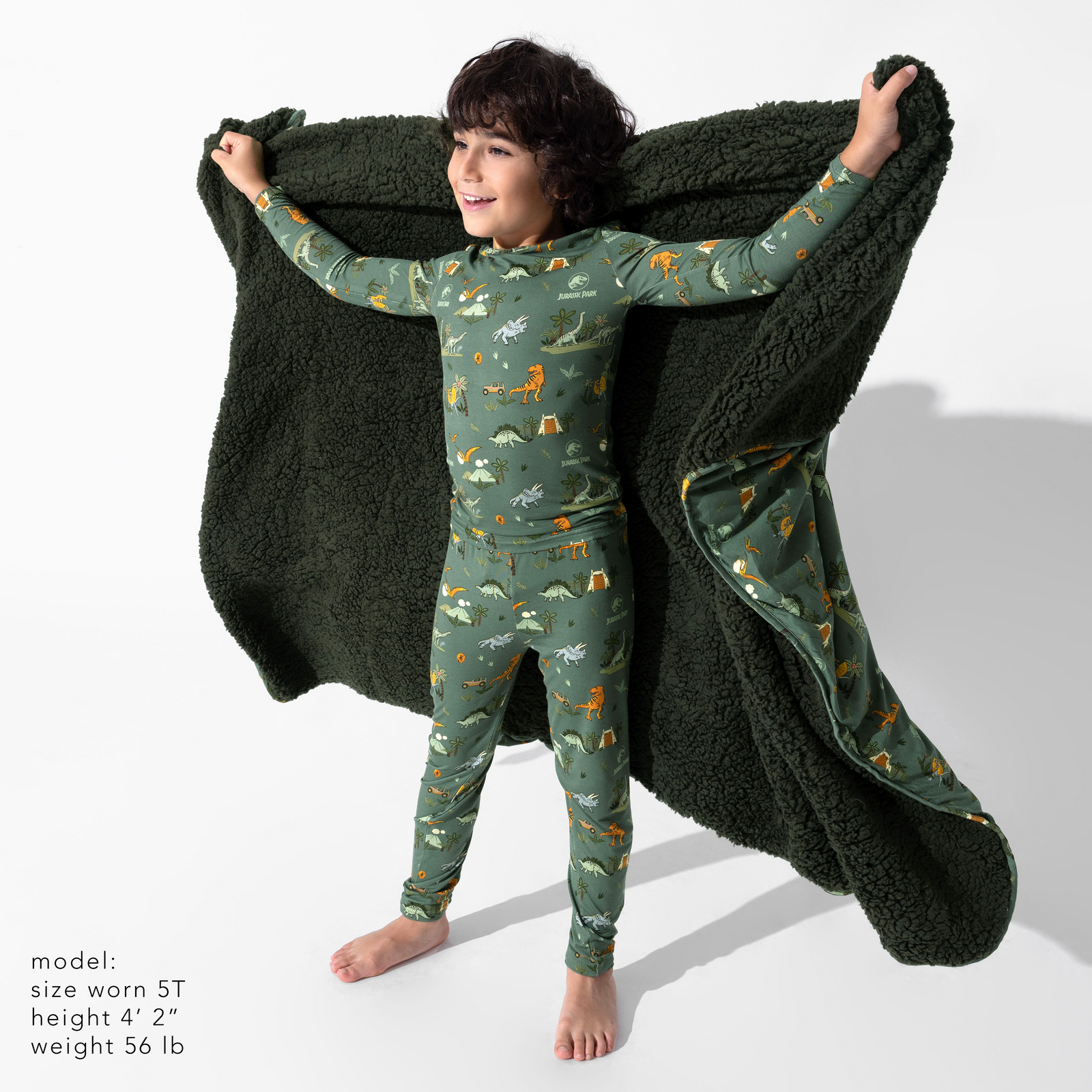 Jurassic Park: Safari Bamboo Kids Pajamas