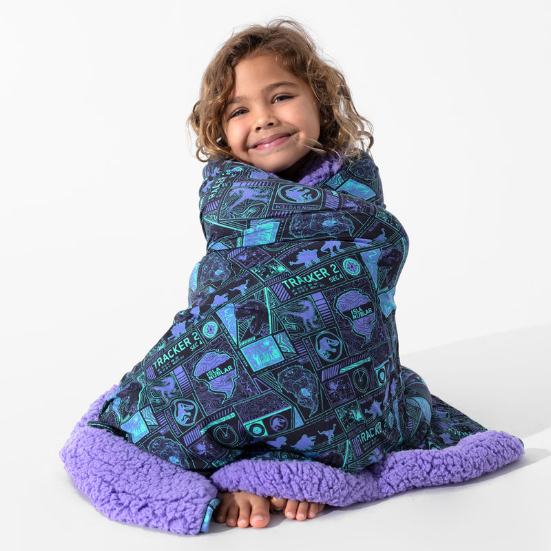 Jurassic Park: Tracker Bamboo Sherpa Blanket
