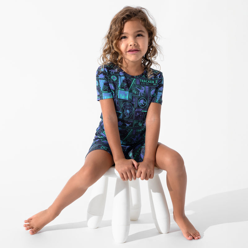 Jurassic Park: Tracker Bamboo Kids Pajama Short Set