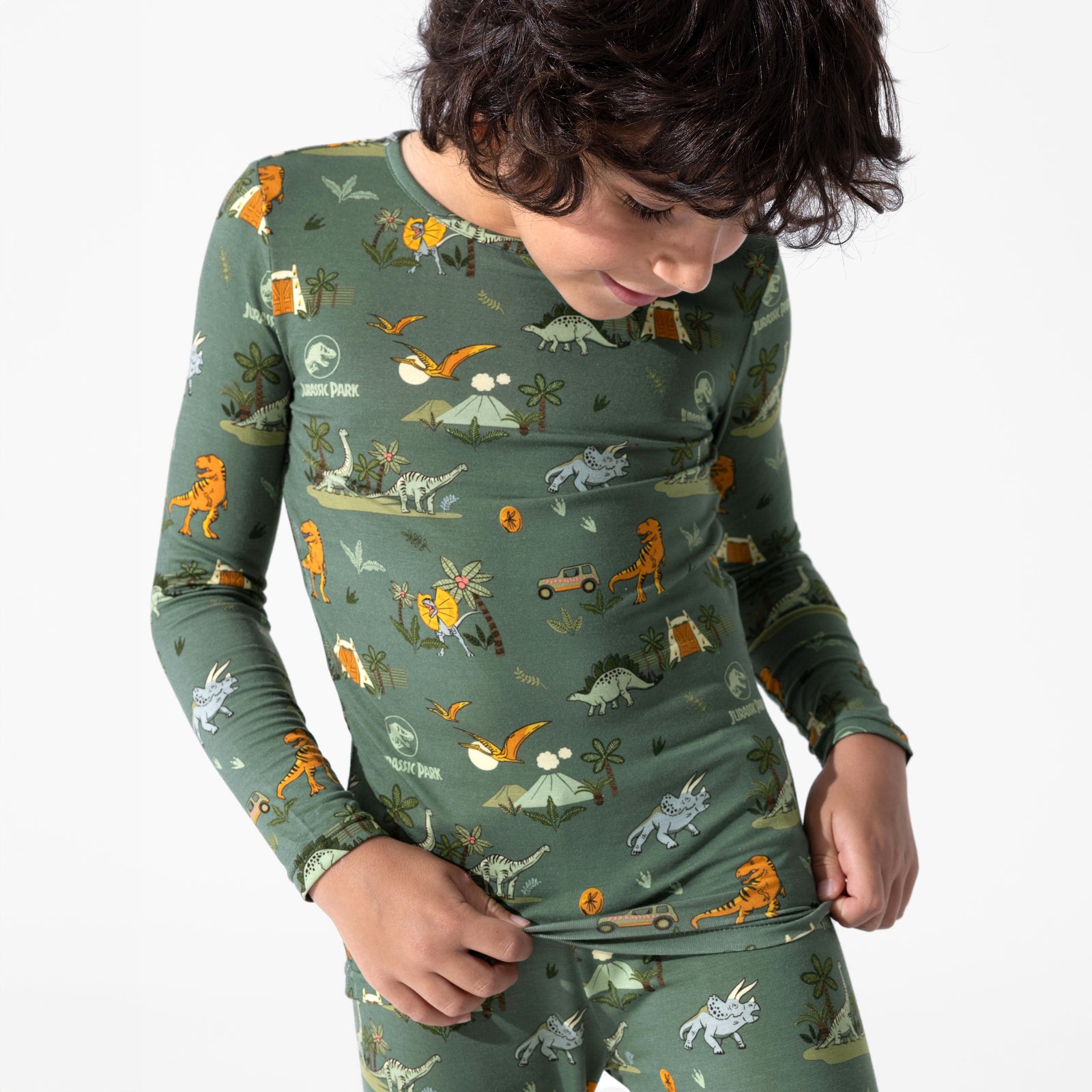 Jurassic Park: Safari Bamboo Kids Pajamas