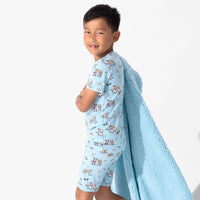 Sloth Pajama Party Bamboo Kids Pajama Short Set