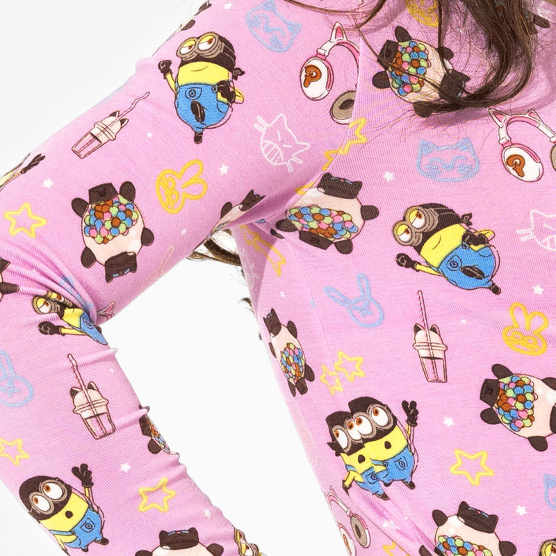 Despicable Me 4: Minions Always Popping Bamboo Kids Pajamas